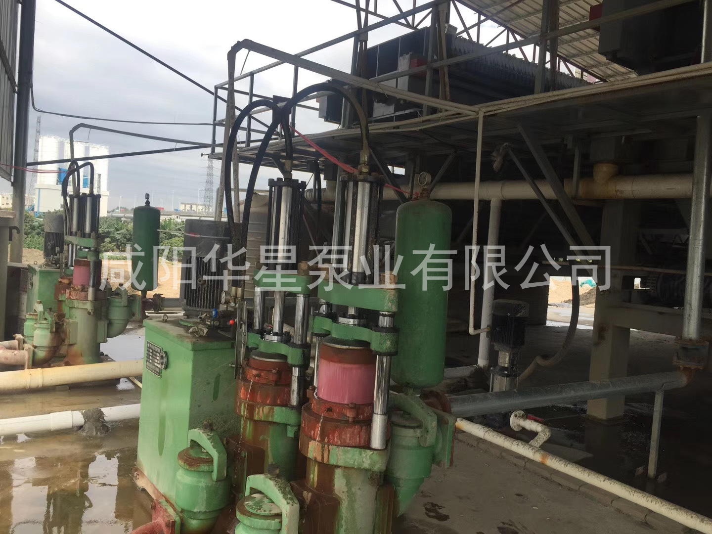 壓濾機選用多大的進料泵