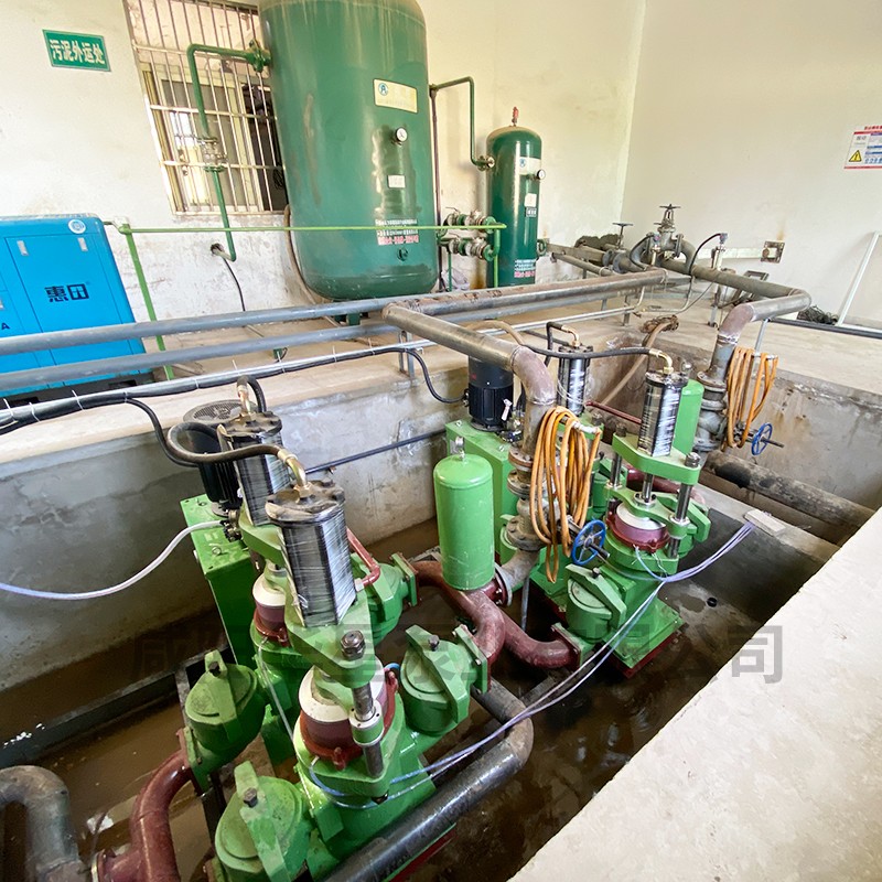 陶瓷柱塞泵客戶使用現場主圖40 板框壓濾機進料泵配置