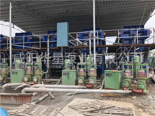 壓濾機專用泵打樁污泥現場使用案例