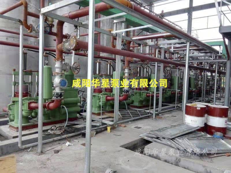 陶瓷泥漿泵在污水處理廠使用現場